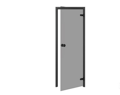 Двері для сауни, Trendline black, Осика 70x190 1974611214 фото