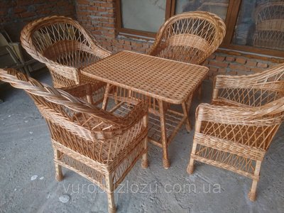 4 крісла "Звичайних" + стіл 1833052886 фото