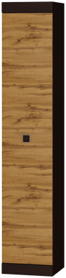 Пенал закритий Соната, Венге темний, Дуб крафт золотий 1589 фото