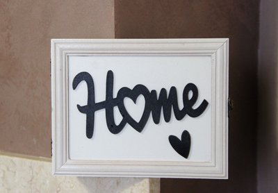 Настінна ключниця `HOME` білого кольору, ручна робота 2036779248 фото