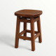 Дерев'яний кухонний табурет Осака Квадратний стілець без спинки з натурального дерева Висота 50см