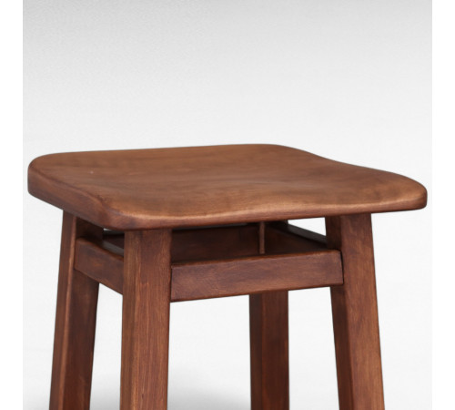 Дерев'яний барний стілець без спинки Табурет з натурального дерева для кухні ЛАУНДЖ Табуретка кухонна