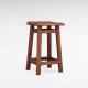 Дерев'яний барний стілець без спинки Табурет з натурального дерева для кухні ЛАУНДЖ Табуретка кухонна