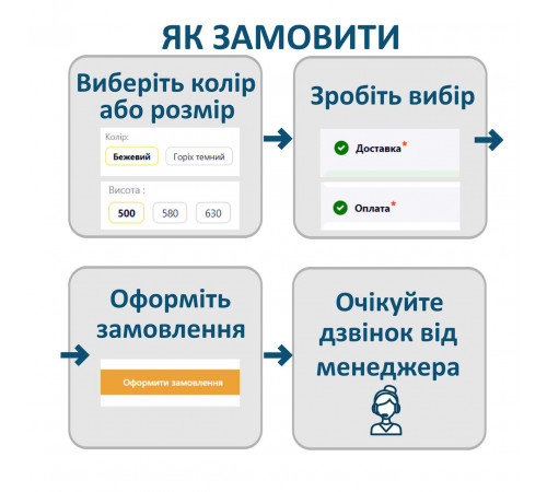 Кухонний дерев'яний табурет для кухні Стілець із натурального дерева Табурета кухонна маленька Мілан Натуральний світлий