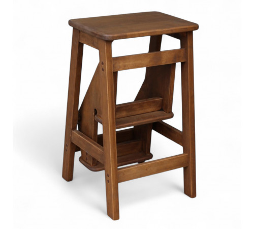 Стілець - драбина дерев'яна в ретро стилі для дому та кухні, фотостудії Сходи трансформер побутові розкладні