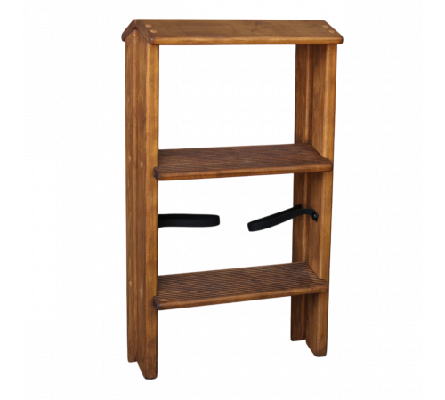 Drewniana drabina 3-stopniowa składana drabina domowa do domu, kuchni, studia fotograficznego składana w stylu zachodnim