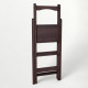 Драбина дерев'яна складана на 3 сходинки для дому, фотостудія Драбина-трансформер побутова розкладна Шоколад