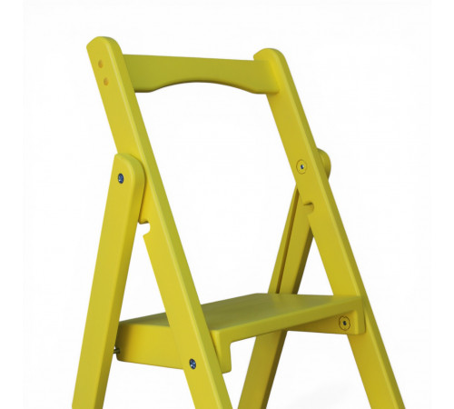 Drewniana składana drabina z 3 stopniami do domu, studia fotograficznego. Składana drabina transformatorowa do użytku domowego.