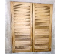 Lamellentüren aus Holz