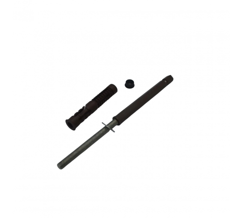 Настінна полиця прихованого кріплення з натурального масиву сосни 600, 200