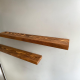 Настінна полиця прихованого кріплення з натурального масиву сосни