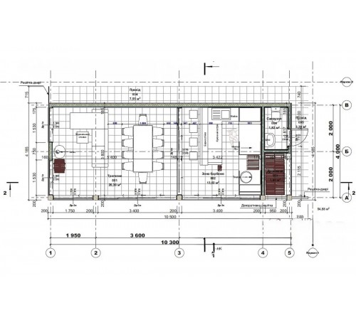 Беседка деревянная Modern Gazebo 012 с раздвижными панорамными окнами 10,3х4,2м.