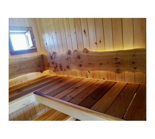 Баня 4,0х6,0х4,0м в стиле Барнхаус Sauna Barn House 06 от производителя ThermoWood Production