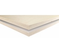 Plywood grade FSF (increased water resistance), laminated, Transparent (transparent film), smooth/smooth, 27x1250x2500 mm