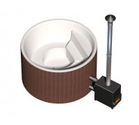 Wood-fired hot tub 