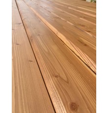 Планкен лиственница крашеный цвет Agua 20*120*3000/4000