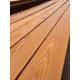 Планкен модрина фарбований колір Honey Ash 20*120*3000/4000