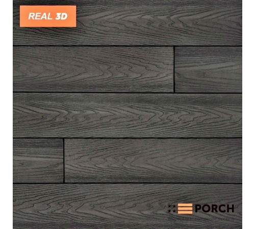 Композитная террасная доска Porch Real Antrazit Композитная террасная доска Porch Real Antrazit