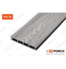 Композитная террасная доска Porch Real Silver 20*138*4000