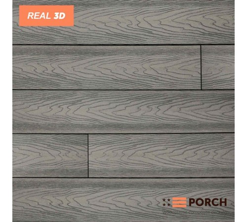 Композитная террасная доска Porch Real Silver 20*138*4000 Композитная террасная доска Porch Real Silver 20*138*4000
