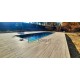 Композитная террасная доска Porch Solid Cream 18*140*2900