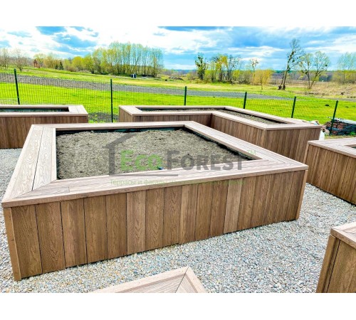 Композитная террасная доска Porch Multi Teak 23*146*2900 Композитная террасная доска Porch Multi Teak 23*146*2900
