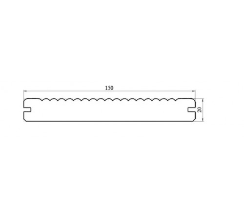 Композитна терасна дошка Tardex Professional 3D 20*150*2200 Композитна терасна дошка Tardex Professional 3D 20*150*2200