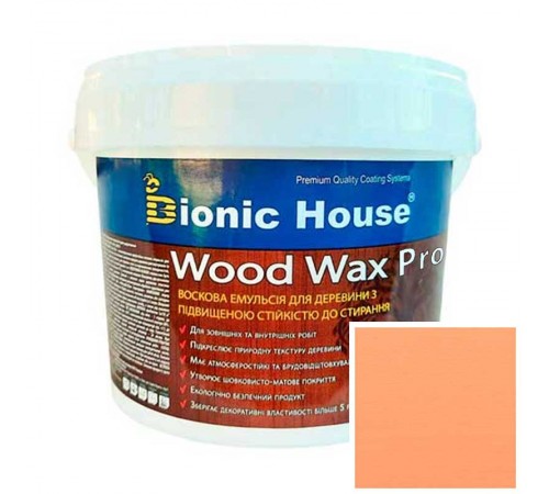 Постачальник: Місто: Київ WOOD WAX PRO Біла База Bionic-House 0,8л