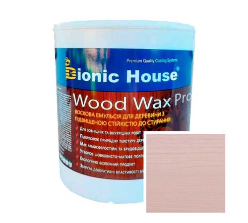 Постачальник: Місто: Київ WOOD WAX PRO Біла База Bionic-House 2,5л Лаванда