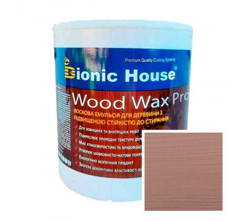 Постачальник: Місто: Київ WOOD WAX PRO Біла База Bionic-House 2,5 л Баклажан