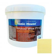 WOOD WAX PRO Белая База Bionic-House 10л Фисташковый