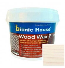 Краска для дерева WOOD WAX PRO безКолірна база Bionic-House 0,8л Жасмін