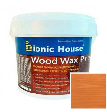 Краска для дерева WOOD WAX PRO безКолірна база Bionic-House 0,8л Мігдаль