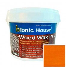 Краска для дерева WOOD WAX PRO бесцветная база Bionic-House 0,8л.