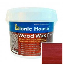 Краска для дерева WOOD WAX PRO безКолірна база Bionic-House 0,8л Вишня