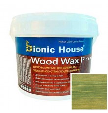 Краска для дерева WOOD WAX PRO безКолірна база Bionic-House 0,8л Смарагд