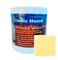 Краска для дерева WOOD WAX PRO безКолірна база Bionic-House 2,5л Медовий