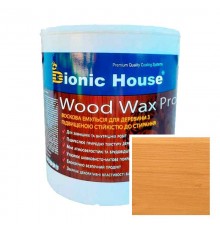 Краска для дерева WOOD WAX PRO бесцветная база Bionic-House 2,5л Дуб