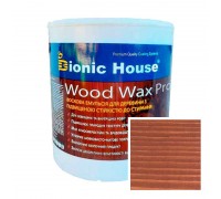 Краска для дерева WOOD WAX PRO бесцветная база Bionic-House 2,5л Сандал