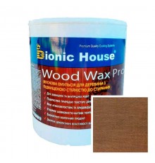 Краска для дерева WOOD WAX PRO бесцветная база Bionic-House 2,5л Тауп