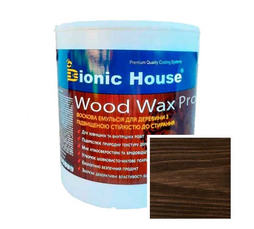 Краска для дерева WOOD WAX PRO безКолірна база Bionic-House 2,5л