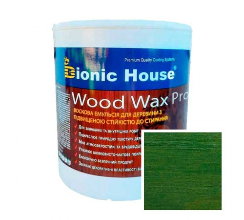 Краска для дерева WOOD WAX PRO безКолірна база Bionic-House 2,5л