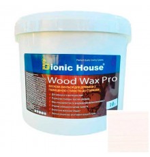 Краска для дерева WOOD WAX PRO безКолірна база Bionic-House 10л Білий