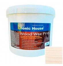 Краска для дерева WOOD WAX PRO бесцветная база Bionic-House 10л