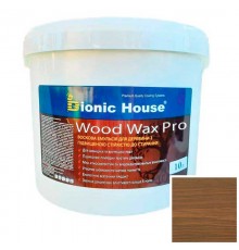 Краска для дерева WOOD WAX PRO бесцветная база Bionic-House 10л Хаки