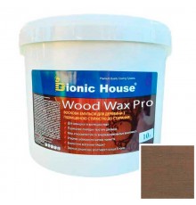 Краска для дерева WOOD WAX PRO бесцветная база Bionic-House 10л Умбра