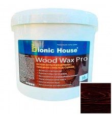 Краска для дерева WOOD WAX PRO бесцветная база Bionic-House 10л Розовое дерево