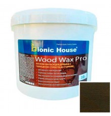 Фарба для дерева WOOD WAX PRO безКолірна база Bionic-House 10л Антрацит