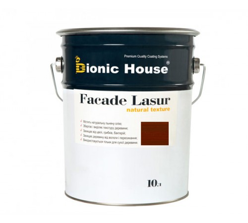 Поставщик: Город: Киев FACADE LASUR Bionic-House 10л Шоколад А109