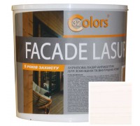 Blue paint for wood, household facade, 32 COLOR 0.8L, White